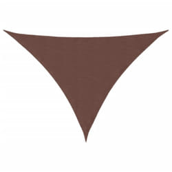 Vidaxl - Voile de parasol Tissu Oxford triangulaire 5x7x7 m Marron