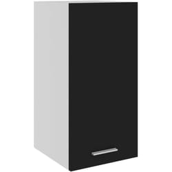 Armoire suspendue 'Lyon' Noir 29,5x31x60 cm Bois d'ingénierie Vidaxl