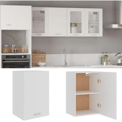 Armoire suspendue Blanc 39,5x31x60 cm Bois d'ingénierie Vidaxl