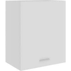 Armoire suspendu blanc 50x31x60 cm bois d'ingénierie Vidaxl