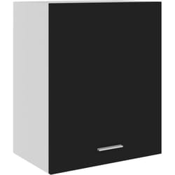 Armoire suspendue "Lyon" Noir 50x31x60 cm Bois d'ingénierie vidaXL