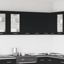 Armoire suspendue Noir 60x31x60 cm Bois d'ingénierie Vidaxl