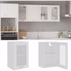 Description générale Cette armoire en verre suspendue, au design simple, optimise votre espace de cuisine et offre un espace ...