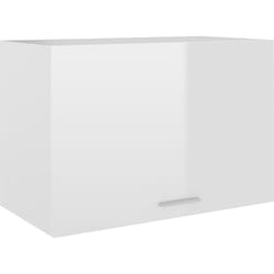 Armoire suspendue Blanc brillant 60x31x40 cm Bois d'ingénierie Vidaxl