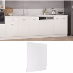 Ce panneau de lave-vaisselle est conçu pour faire du lave-vaisselle et de l'armoire une bonne intégration. Fabriqué en agglom ...