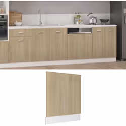 Ce panneau de lave-vaisselle est conçu pour faire du lave-vaisselle et de l'armoire une bonne intégration. Fabriqué en agglom ...