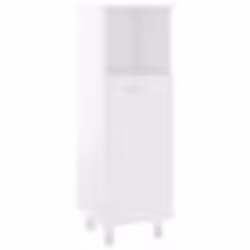 vidaXL Armoire de salle de bain Blanc 30x30x95 cm Bois d'ingénierie - TU