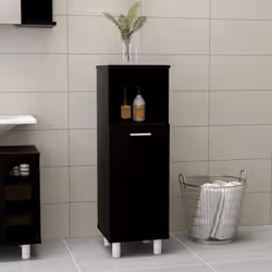 Avec cette armoire de salle de bain, vous pouvez créer un espace de rangement supplémentaire pour votre salle de bain avec un ...