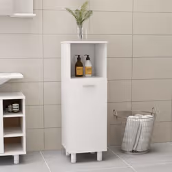 Avec cette armoire de salle de bain, vous pouvez créer un espace de rangement supplémentaire pour votre salle de bain avec un ...