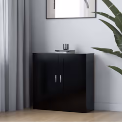 Cette armoire à livres, au design épuré et classique, se veut un supplément décoratif et pratique à votre décoration intérieu ...