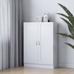 Cette armoire à livres, au design épuré et classique, se veut un supplément décoratif et pratique à votre décoration intérieu ...