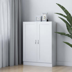Vidaxl - Bibliothèque Blanc 82,5x30,5x115 cm Bois d'ingénierie