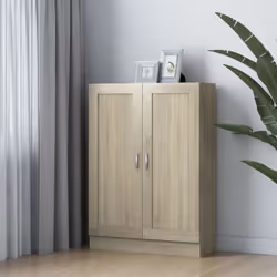 Cette bibliothèque, au design élégant et classique, se veut un complément décoratif et pratique à votre décoration de maison  ...