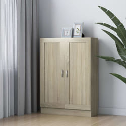 Vidaxl - Bibliothèque Chêne sonoma 82,5x30,5x115 cm Bois d'ingénierie