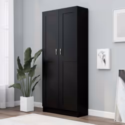 Cette armoire à livres, au design épuré et classique, se veut un supplément décoratif et pratique à votre décoration intérieu ...