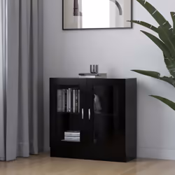 Cette armoire à vitrine, au design élégant et classique, se veut un complément décoratif et pratique à votre décoration de ma ...