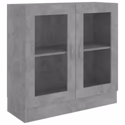 VidaXL 802745, Gris, Bois, Bois, Verre, Bois, 825 mm, 305 mm