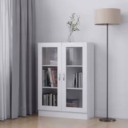 Description générale Cette armoire à vitrine, au design élégant et classique, se veut un complément décoratif et pratique à v ...
