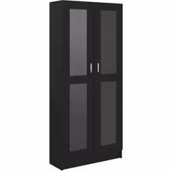 Description générale Cette armoire à vitrine, au design élégant et classique, est un complément décoratif et pratique pour vo ...