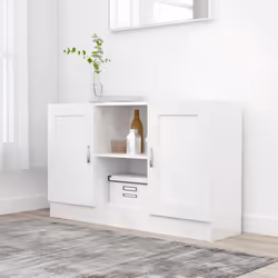 Description générale Ce buffet tendance, avec son utilité pratique, se veut un supplément idéal à votre pièce. Cette armoire  ...