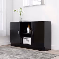 Description générale Ce buffet tendance et pratique constitue un ajout idéal à votre pièce. Fabriqué en aggloméré de première ...