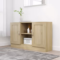 Description générale Ce buffet tendance, avec son utilité pratique, se veut un supplément idéal à votre pièce. Cette armoire  ...