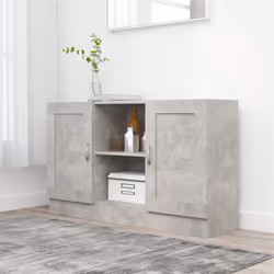 Description générale Ce buffet tendance et pratique est un complément idéal pour votre pièce. Fabriqué en aggloméré de premiè ...