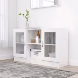 Description générale Cette armoire à vitrine tendance, avec son utilité pratique, se veut un supplément idéal à votre pièce.  ...