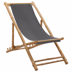 VidaXL 313018, Terrace, Siège rembourré, Bambou, Polyester, 600 mm, 1230 mm, 930 mm