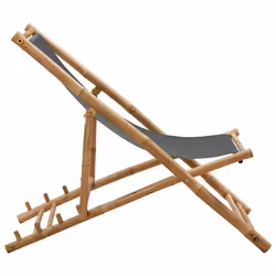 VidaXL 313018 chaise d'extérieur Terrace Siège rembourré Bambou, Polyester