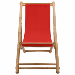 VidaXL 313020 chaise d'extérieur Terrace Siège rembourré Bambou, Polyester
