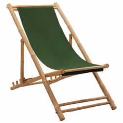 VidaXL 313021, Terrace, Siège rembourré, Bambou, Polyester, 600 mm, 1230 mm, 930 mm