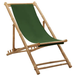VidaXL 313021 chaise d'extérieur Terrace Siège rembourré Bambou, Polyester
