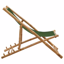 VidaXL 313021 chaise d'extérieur Terrace Siège rembourré Bambou, Polyester