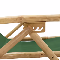 VidaXL 313027 chaise d'extérieur Terrace Siège rembourré Bambou, Polyester - Vue supplémentaire 7