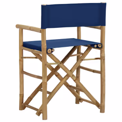 VidaXL 313030 chaise d'extérieur Terrace Bambou, Polyester - Vue supplémentaire 5