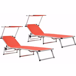 Ces chaises longues sont des compagnons de loisirs et de vacances parfaits pour vous détendre et vous amuser. Elles sont équi ...