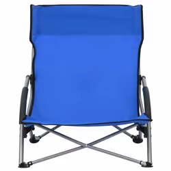 VidaXL 312488 chaise d'extérieur Terrace Oxford, Acier Bleu