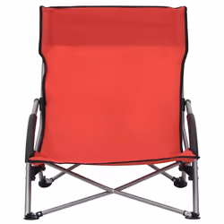 VidaXL 312490 chaise d'extérieur Terrace Oxford, Acier Rouge