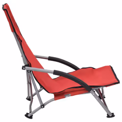 VidaXL 312490 chaise d'extérieur Terrace Oxford, Acier Rouge - Vue supplémentaire 4