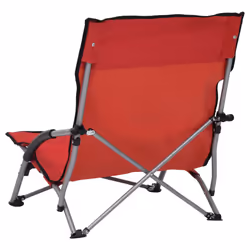VidaXL 312490 chaise d'extérieur Terrace Oxford, Acier Rouge - Vue supplémentaire 5