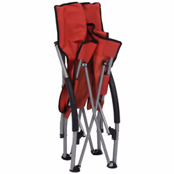 VidaXL 312490 chaise d'extérieur Terrace Oxford, Acier Rouge - Vue supplémentaire 6