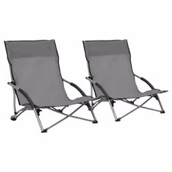VidaXL 312491, Terrace, Oxford, Acier, Gris, 555 mm, 655 mm, 660 mm