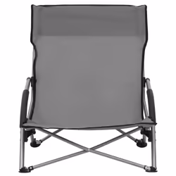 VidaXL 312491 chaise d'extérieur Terrace Oxford, Acier Gris