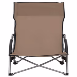 VidaXL 312492 chaise d'extérieur Terrace Oxford, Acier Taupe