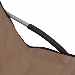 VidaXL 312492 chaise d'extérieur Terrace Oxford, Acier Taupe - Vue supplémentaire 7