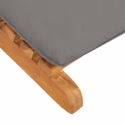 VidaXL 310668 chaise d'extérieur Linge Siège rembourré Teck Gris - Vue supplémentaire 6