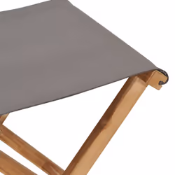 VidaXL 310670 chaise d'extérieur Terrace Polyester, Teck - Vue supplémentaire 6