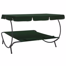 VidaXL 313522 lit d'extérieur Vert - Vue supplémentaire 4