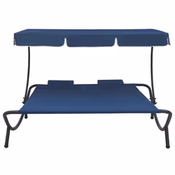 VidaXL 313523 lit d’extérieur Bleu